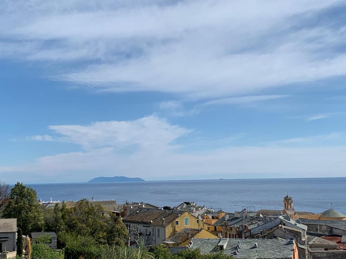 Magnifique Maison Avec Vue Mer Hauteur De Bastia Bastia  Kültér fotó